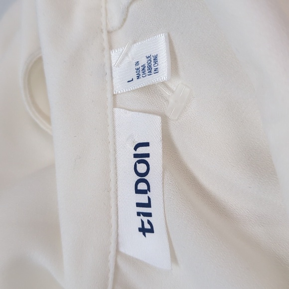 Sleeveless off-white long top - Picture 3 of 3